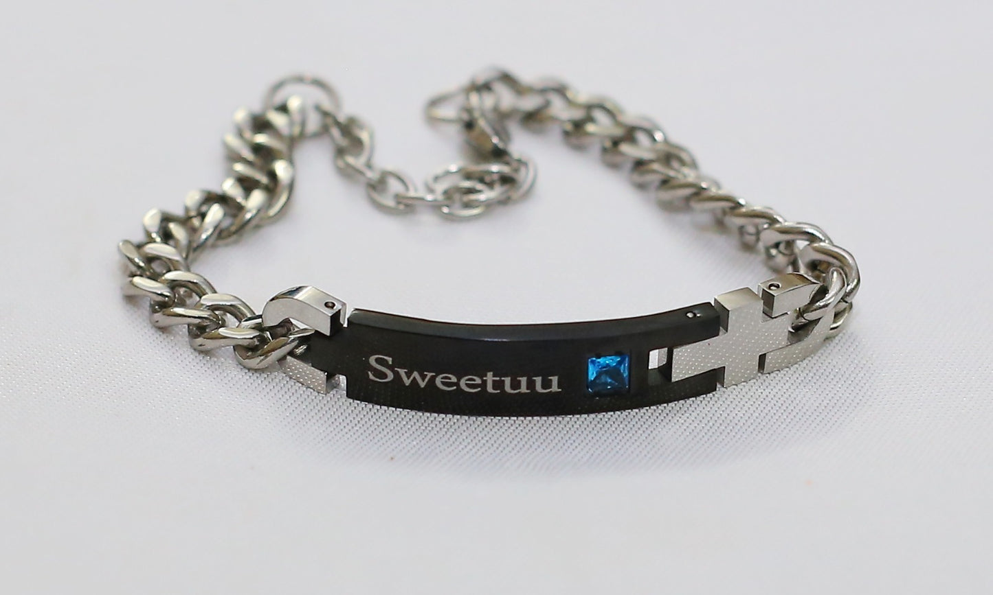 Stone Cuban Bracelet