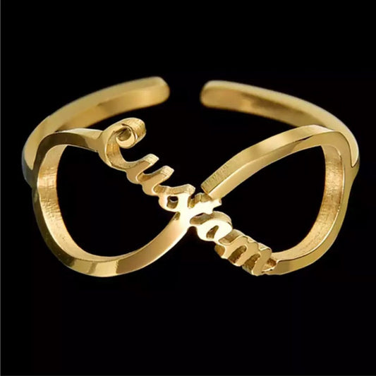 Infinity Name Ring
