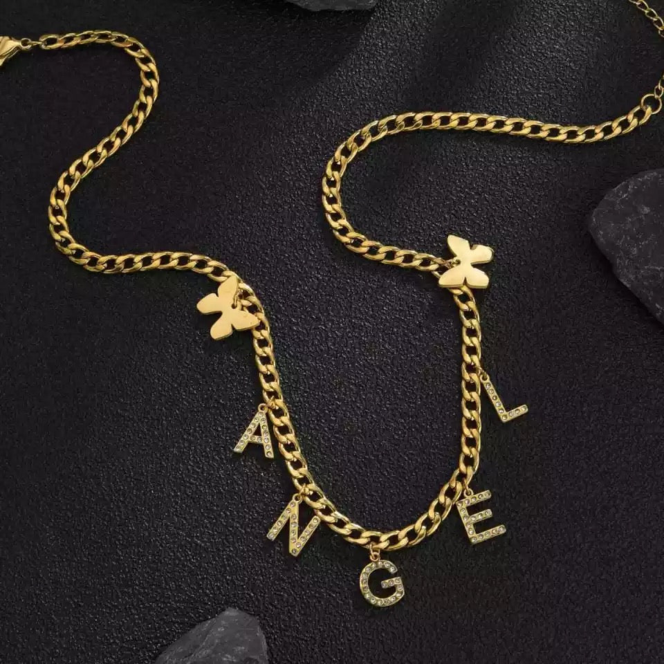 Rhinestones Cuban bracelet