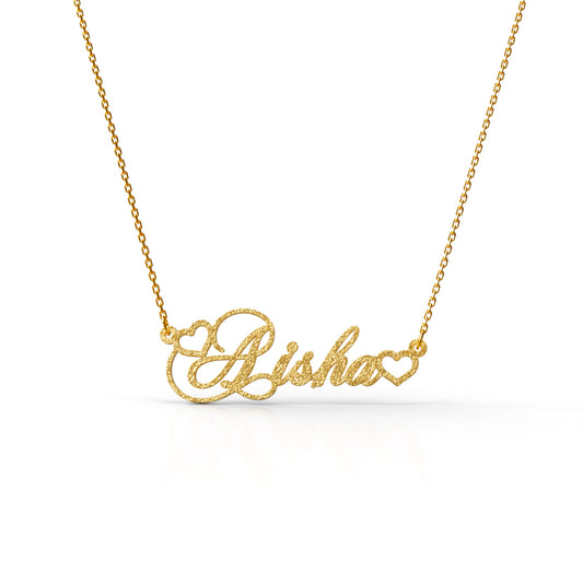 Frosted Sweetheart Necklace