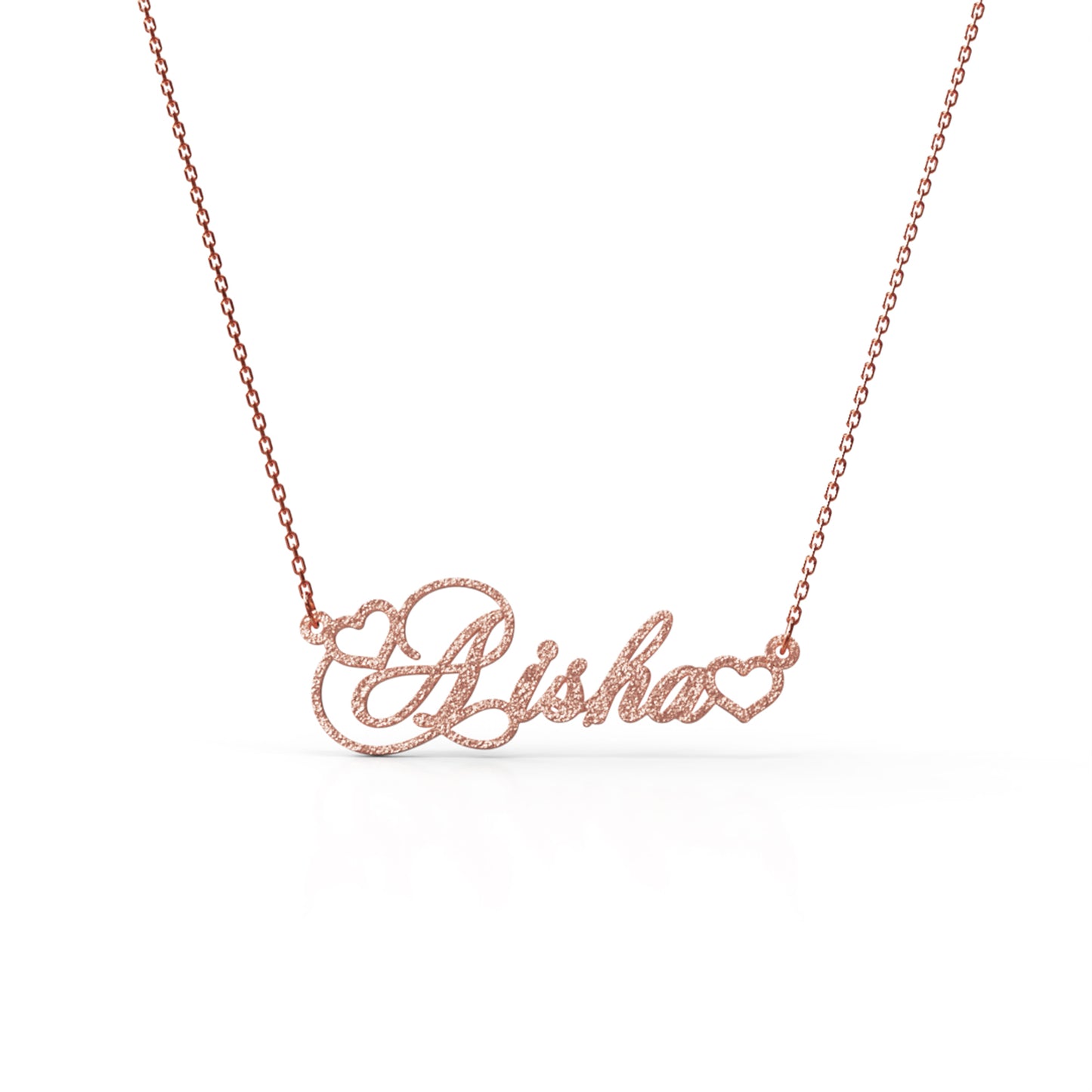 Frosted Sweetheart Necklace