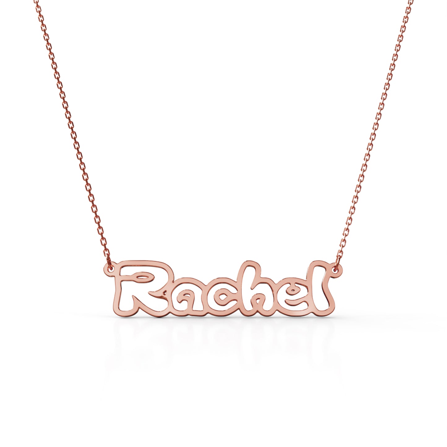 Bubble Font Necklace