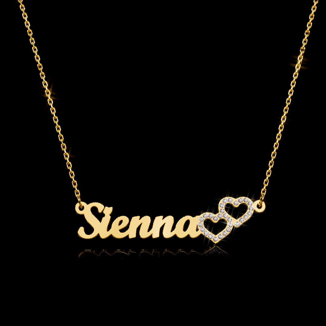 Iced Love Name Necklace