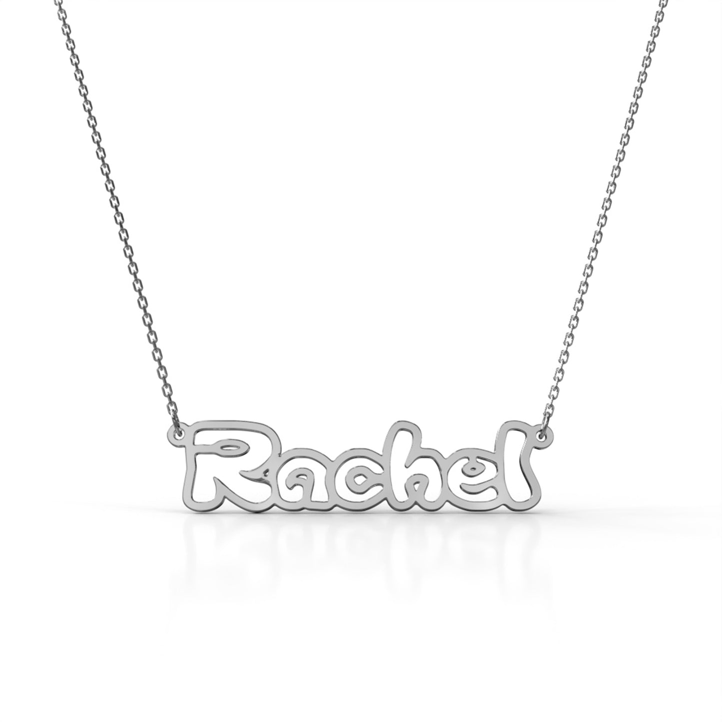 Bubble Font Necklace