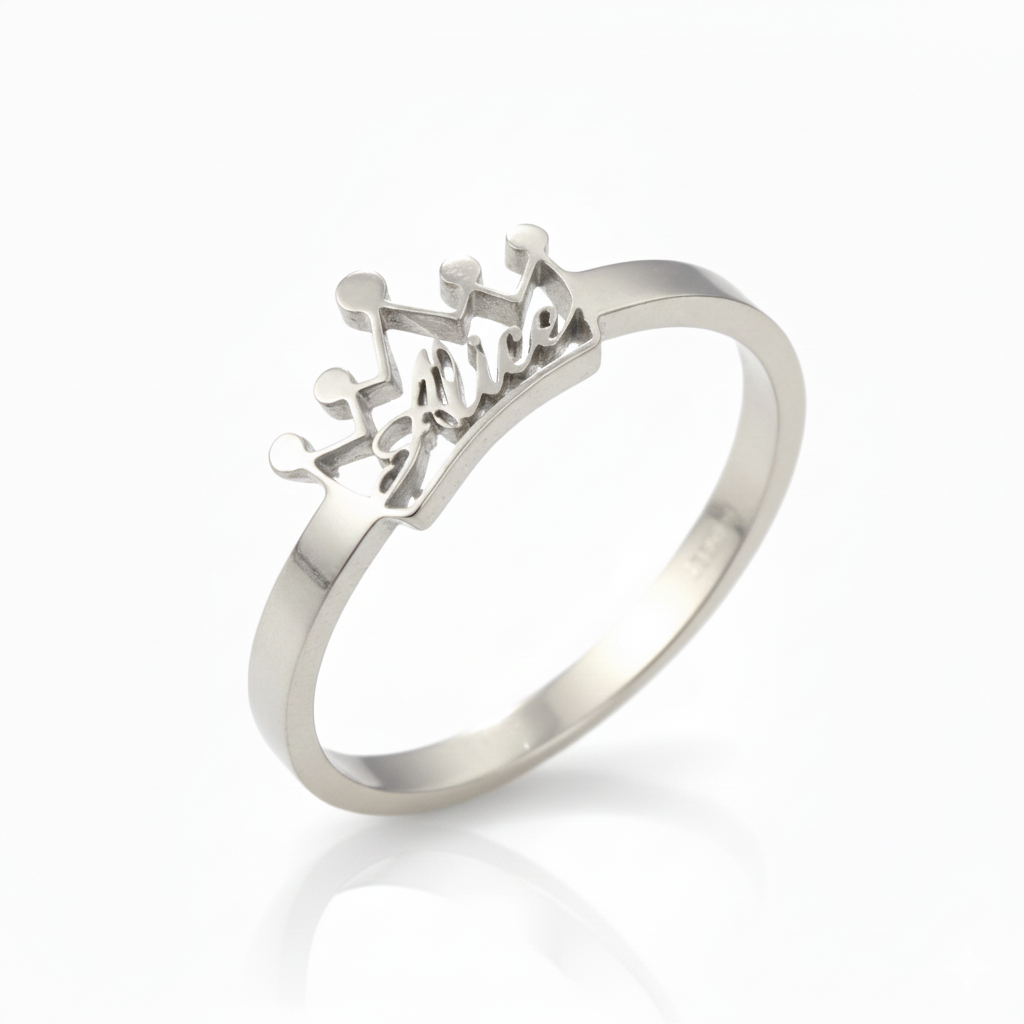 Regal Script Ring