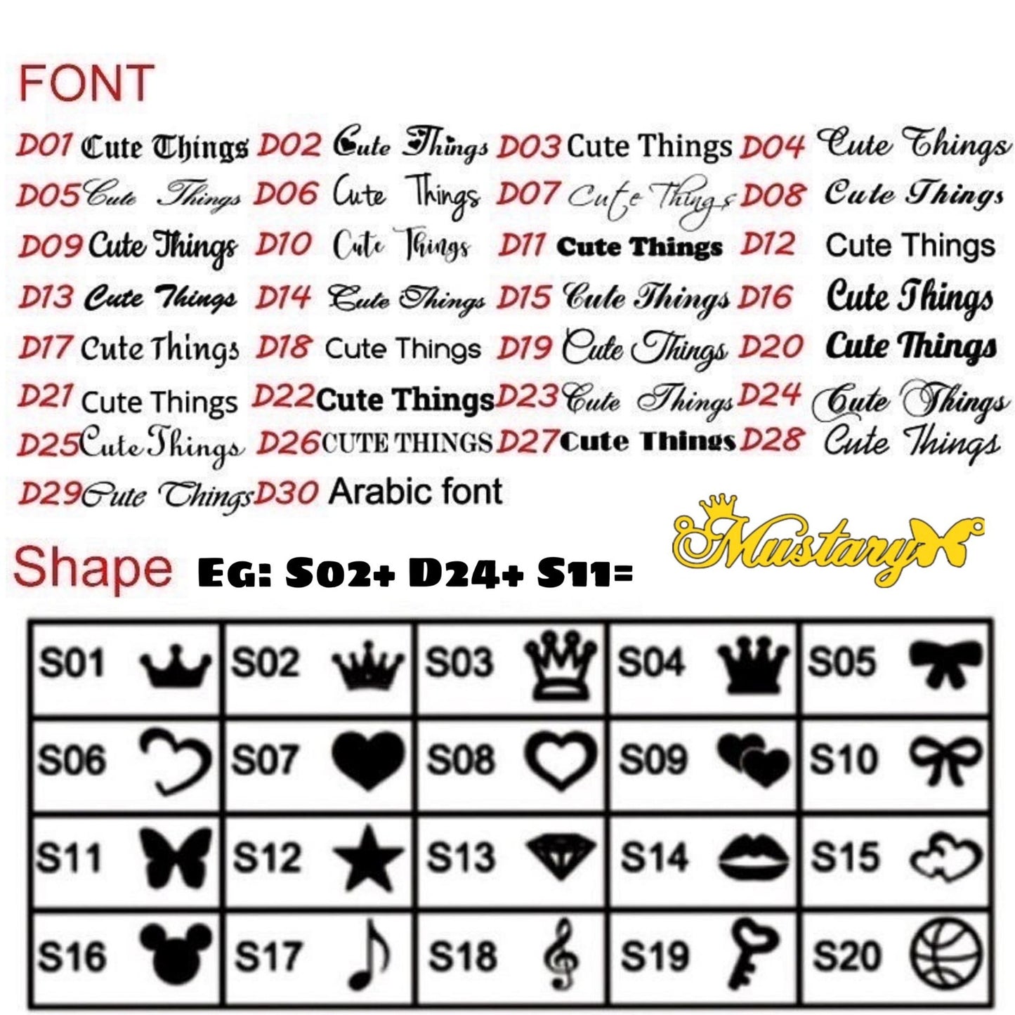 Old Bangla Font Necklace